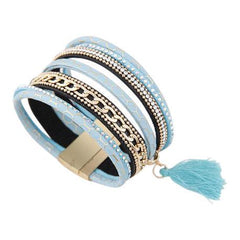 Bohemian Armband Blauw