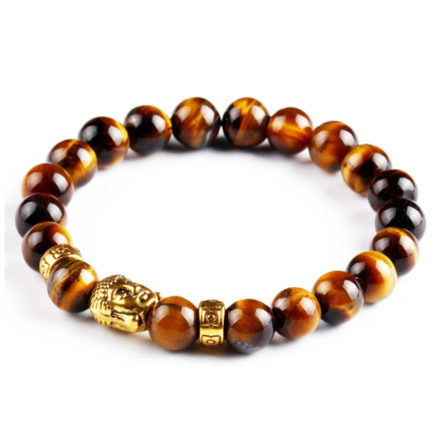 Buddha tijgeroog armband