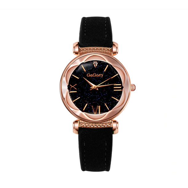 Gogoey space horloge zwart