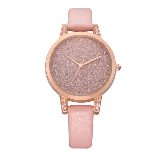 Rebirth Horloge strass Roze RE018